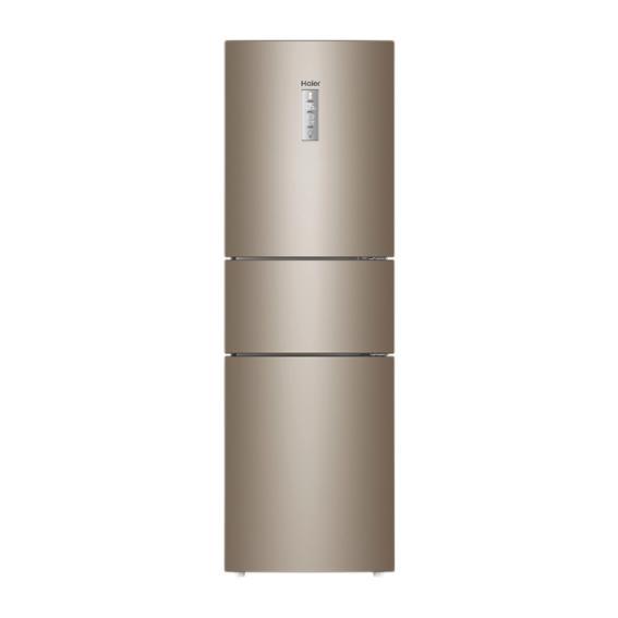 国家补贴:海尔 Haier BCD-223WDPT 风冷三门冰箱 223L 金色 券后1417.31元