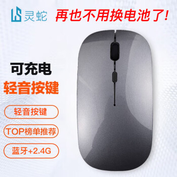 灵蛇 M175 2.4G无线鼠标 1600DPI 白色