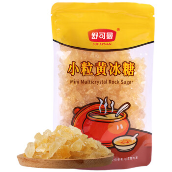 舒可曼 小粒黄冰糖 400g 1袋
