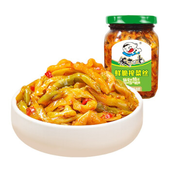 饭扫光榨菜鲜脆榨菜丝352g下饭菜香辣咸菜泡菜拌饭拌面调味料