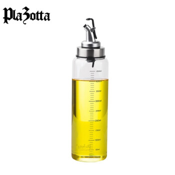 plazotta seit 1893 厨房油壶 玻璃防漏醋壶 500ml(一只装)