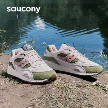 索康尼 saucony SHADOW 6000豆沙鞋男女经典复古休闲鞋运动鞋灰绿39