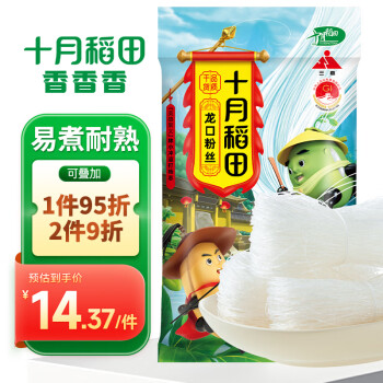 十月稻田 SHI YUE DAO TIAN 龙口粉丝 500g