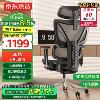 京东京造 Z9Elite 2代人体工学椅
