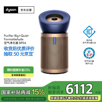 戴森 dyson BP04 空气净化器 蓝金色
