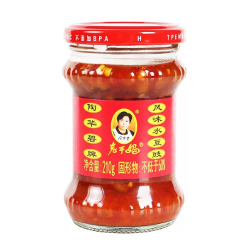 老干妈 陶华碧老干妈 风味水豆豉辣椒酱 210g/罐