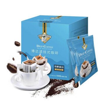博达 BODA COFFEE BODA咖啡 蓝山挂耳咖啡10g*10片 滴漏式挂耳 研磨黑咖啡