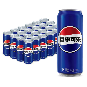 pepsi 百事 可乐 原味330ml*24罐