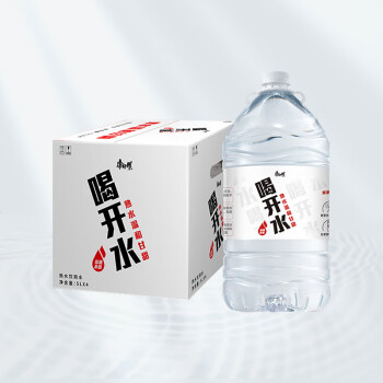 康师傅 喝开水5L*4瓶 家庭饮用水