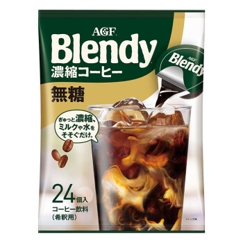 AGF 无糖 速溶咖啡液 432g