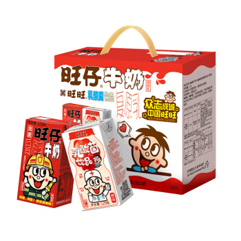 旺旺 旺仔牛奶125ml*16盒+旺旺乳酸菌125ml*4盒
