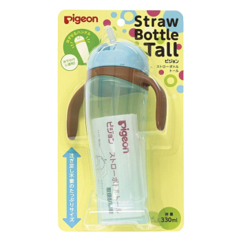 贝亲 企鹅杯 330ml 蓝色 幼儿训练水杯带手柄防漏饮水杯 日本原装进口 27.19元（需买2件，需用券）