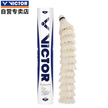 VICTOR 胜利羽毛球练习级羽球稳定耐打12只装LARK4