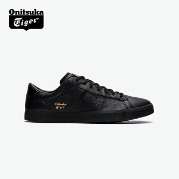 鬼塚虎 LAWNSHIP春季男女款舒适休闲板鞋 黑色 40.5