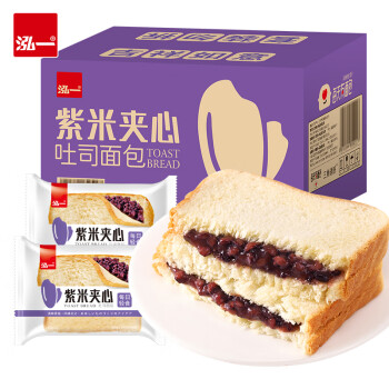 泓一 紫米夹心面包 1000g 1000g*1