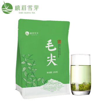 峨眉雪芽 绿茶 一级 200g 毛尖