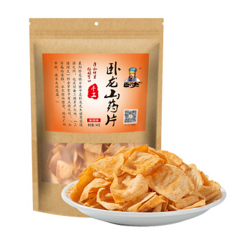 卧龙食品 卧龙 手工山药 老灶卧龙锅巴 襄阳特产 休闲零食薄脆片 麻辣味 180g/袋