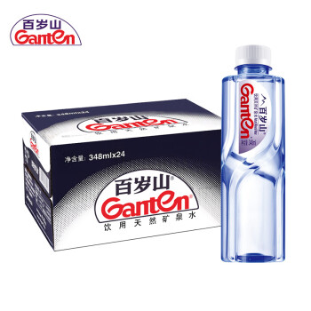 百岁山 饮用天然矿泉水 348ml*24瓶整箱