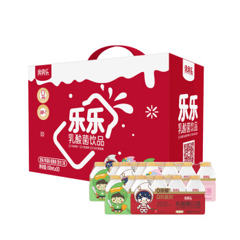 Jelley Brown 界界乐 0蔗糖乳酸菌饮料水果混合口味 100ml*20瓶