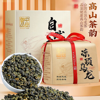 移动端、京东百亿补贴：中谷御品 5A 冻顶乌龙茶 300g