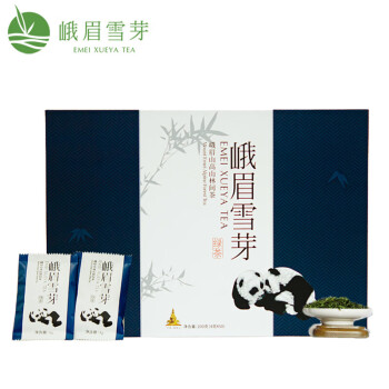 峨眉雪芽 高山绿茶 明前嫩芽 200g