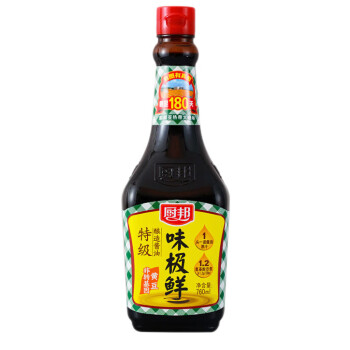 厨邦 味极鲜 特级酿造 酱油 760ml