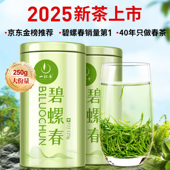 一杯香 明前绿茶碧螺春 250g礼盒装（新茶）