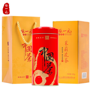 移动端、京东百亿补贴：张一元 红罐系列 一级茉莉花茶160g/罐  绿茶茶叶 茉莉花香浓郁