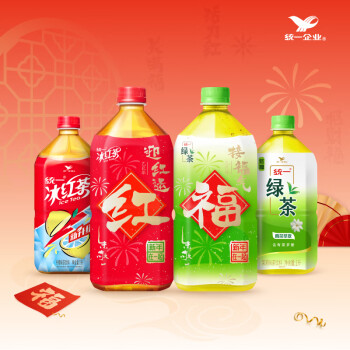 移动端、京东百亿补贴：统一 冰红茶柠檬味1升*8瓶