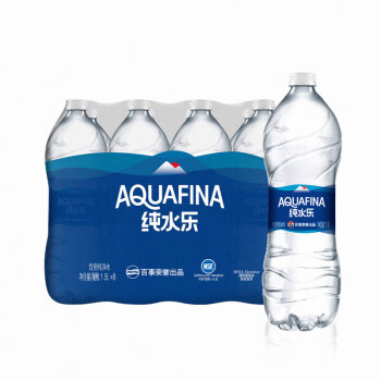 AQUAFINA 纯水乐 pepsi 百事可乐 纯水乐 1.5L*8瓶