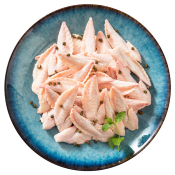 六和鸡翅尖2斤白羽鸡冷冻鸡翅尖烧烤卤味食材