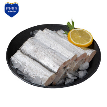 鲜到鲜得 精品舟山带鱼段800g