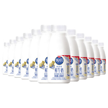 光明 国产高品质鲜牛奶 185ml*12瓶