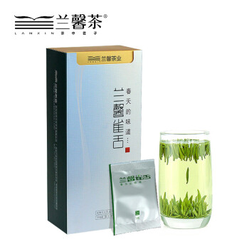 兰馨 LAN XIN 茶叶 贵州尊品雀舌绿茶 特级明前春茶60g