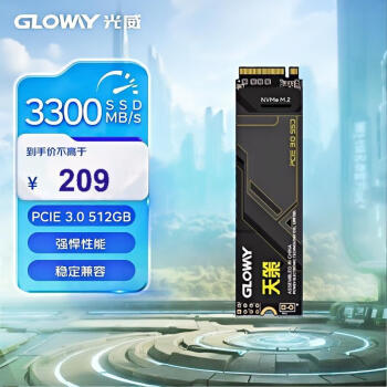 光威 512GB SSD固态硬盘 M.2接口(NVMe协议) PCIe 3.0x4 天策系列