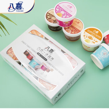 八喜 冰淇淋 珍品六合一 混合口味65g*6杯 家庭装 杯装组合 冰淇淋
