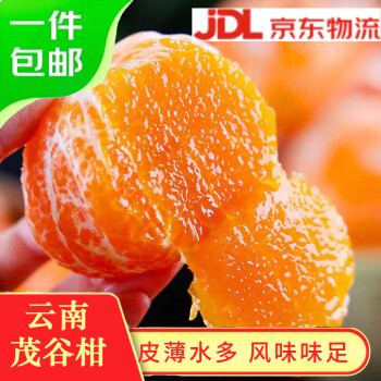 京鲜生 云南茂谷柑  净重5斤单果130g+ 生鲜水果 源头直发包邮