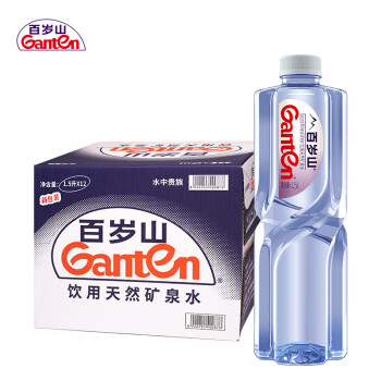 百岁山 饮用天然矿泉水 1.5L*12瓶