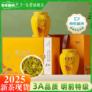 宋一 2024新茶安吉明前特级黄金芽200g礼盒