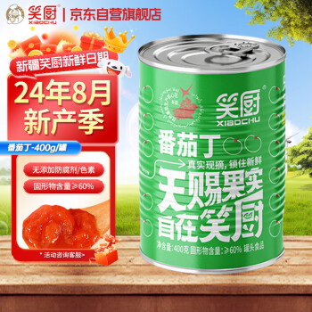 笑厨 新疆番茄丁 400g/罐