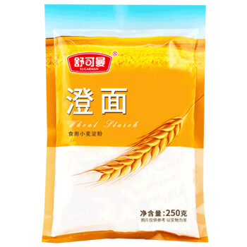 舒可曼 小麦淀粉澄粉 250g