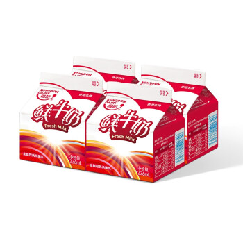 维记 KOWLOONDAIRY 鲜牛奶 236ml*4盒