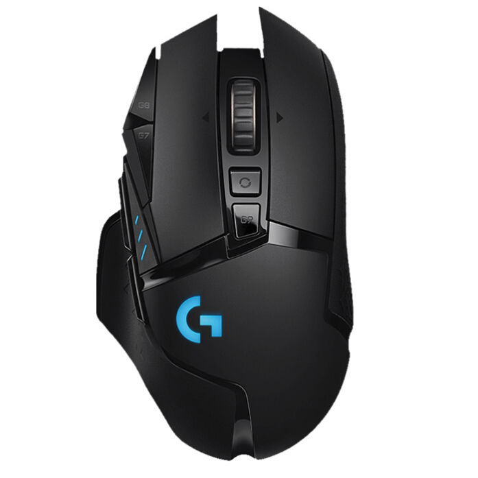 罗技 logitech G502 2.4G LIGHTSPEED 无线鼠标 25600DPI RGB 黑色 券后332.1元