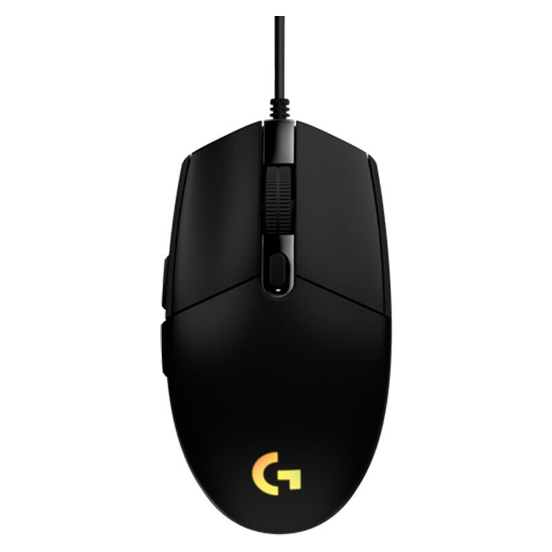 罗技 logitech G102 二代 有线鼠标 8000DPI RGB 黑色 65.61元