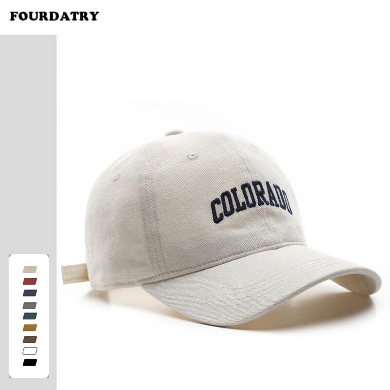 FOURDATRY 日系户外运动出行男遮阳棒球帽 29.4元