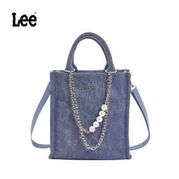 Lee BookTote托特包经典手提帆布包欧美潮流女士上班通勤单肩斜挎包 托特包+珍珠链挂饰 券后99元