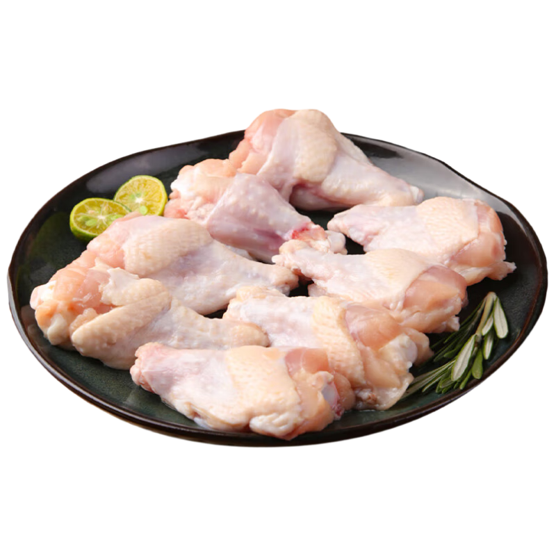 鲜京采 原切鸡翅根*2斤/袋 × 5件 53.9元（合10.78元/件）