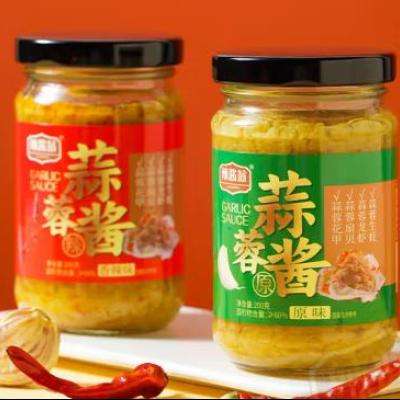蒜蓉酱原味2瓶 400g 4.49元（省钱券低至2.49元）