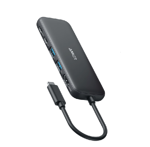 安克 Type-C PD快充拓展坞usb接口传输 五合一 桌面扩展坞 129元