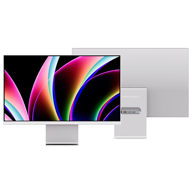 再降价、限地区、plus:RICHVISION未来视野 23.8英寸2K显示器IPS 100HZ 硬件低蓝光 Type-C 办公设计高清液晶电脑屏幕RV100miniQ 553.33元